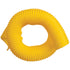 Curved section of yellow corrugated cable management tubing-alternate-image4