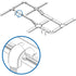 Technical diagram showing waterfall adapter installation and system integration-alternate-image5