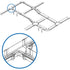 Technical diagram showing T-junction integration into complete fiber routing system-alternate-image8