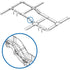 Technical diagram showing cable ramp system integration and detailed component view-alternate-image7