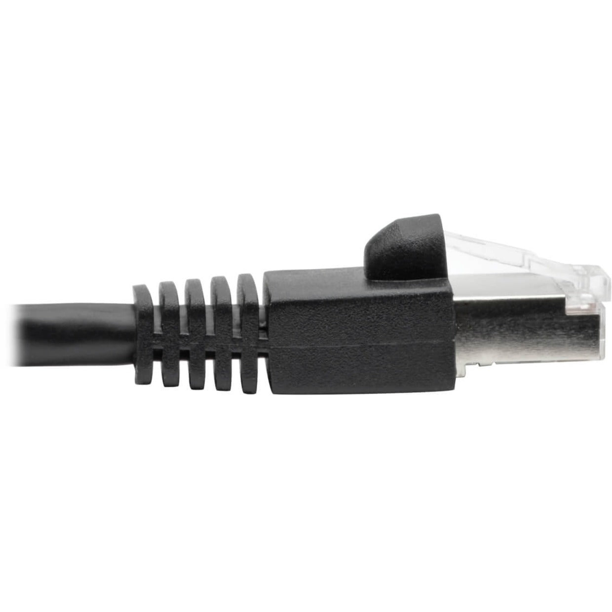 Side profile of RJ45 connector showing strain relief boot-alternate-image4