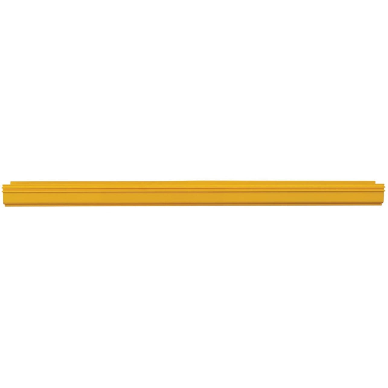 Full-length view of yellow straight cable channel-alternate-image5