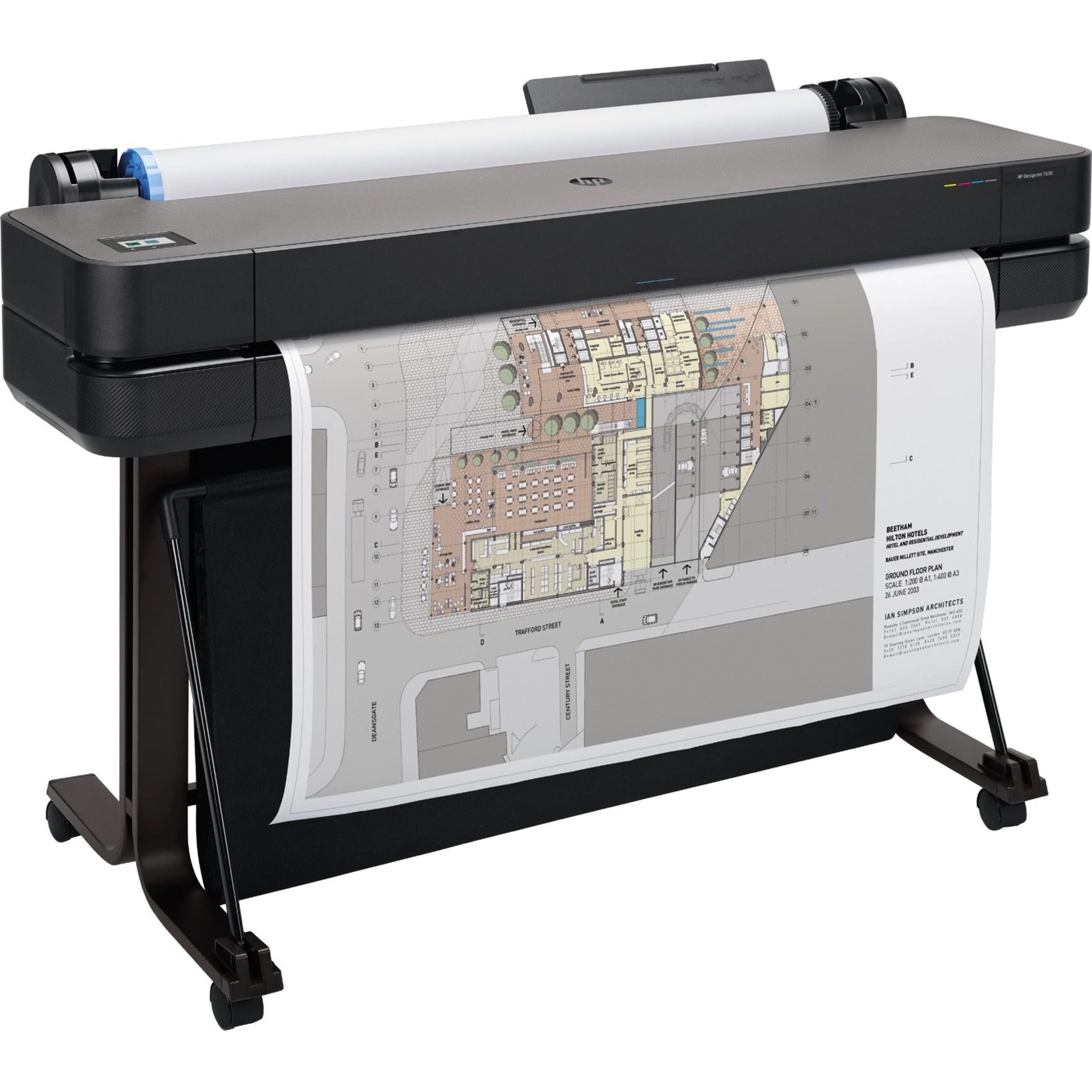 Imprimante à jet d'encre grand format HP Designjet T630 - Largeur d'impression de 36" - Couleur (5HB11A#B1K)