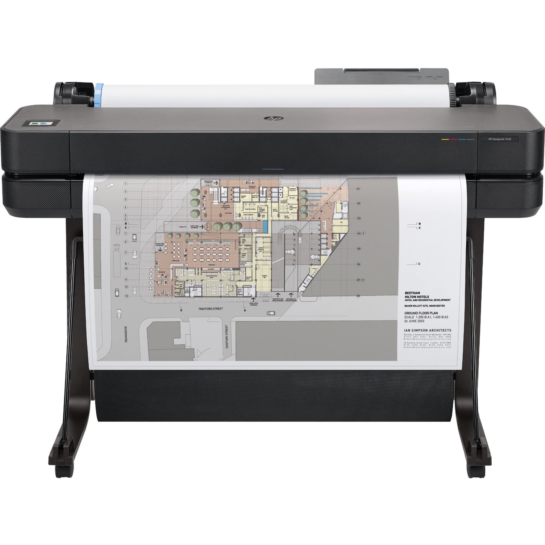 HP Designjet T630 Inkjet Large Format Printer - 36" Print Width - Color (5HB11A#B1K)