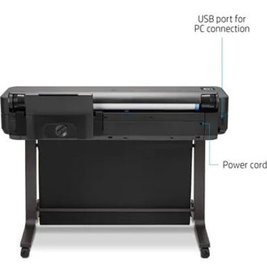 เครื่องพิมพ์ขนาดใหญ่ HP Designjet T630 - กว้างการพิมพ์ 36 นิ้ว - สี