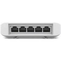 Front view of UniFi Switch Flex showing five Gigabit Ethernet ports-alternate-image4