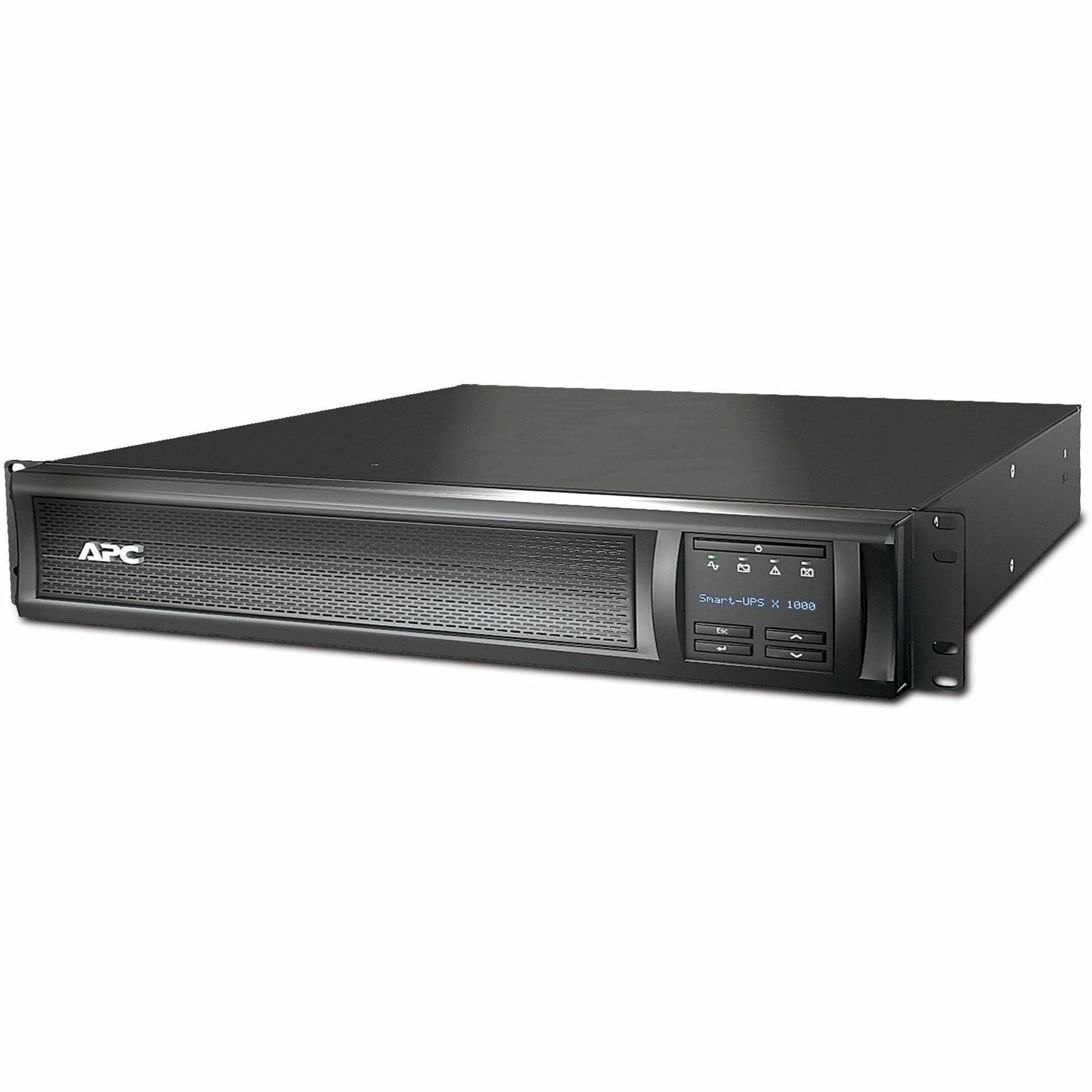 APC 智能 UPS SMX 1000VA 塔式/机架可转换 UPS (SMX1000C)