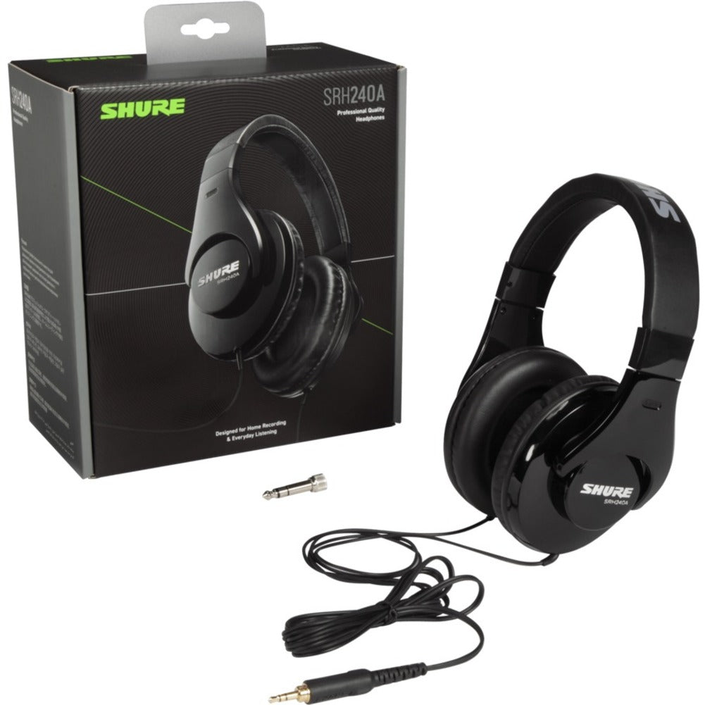 Shure Professional Quality Headphones (SRH240A-BK)