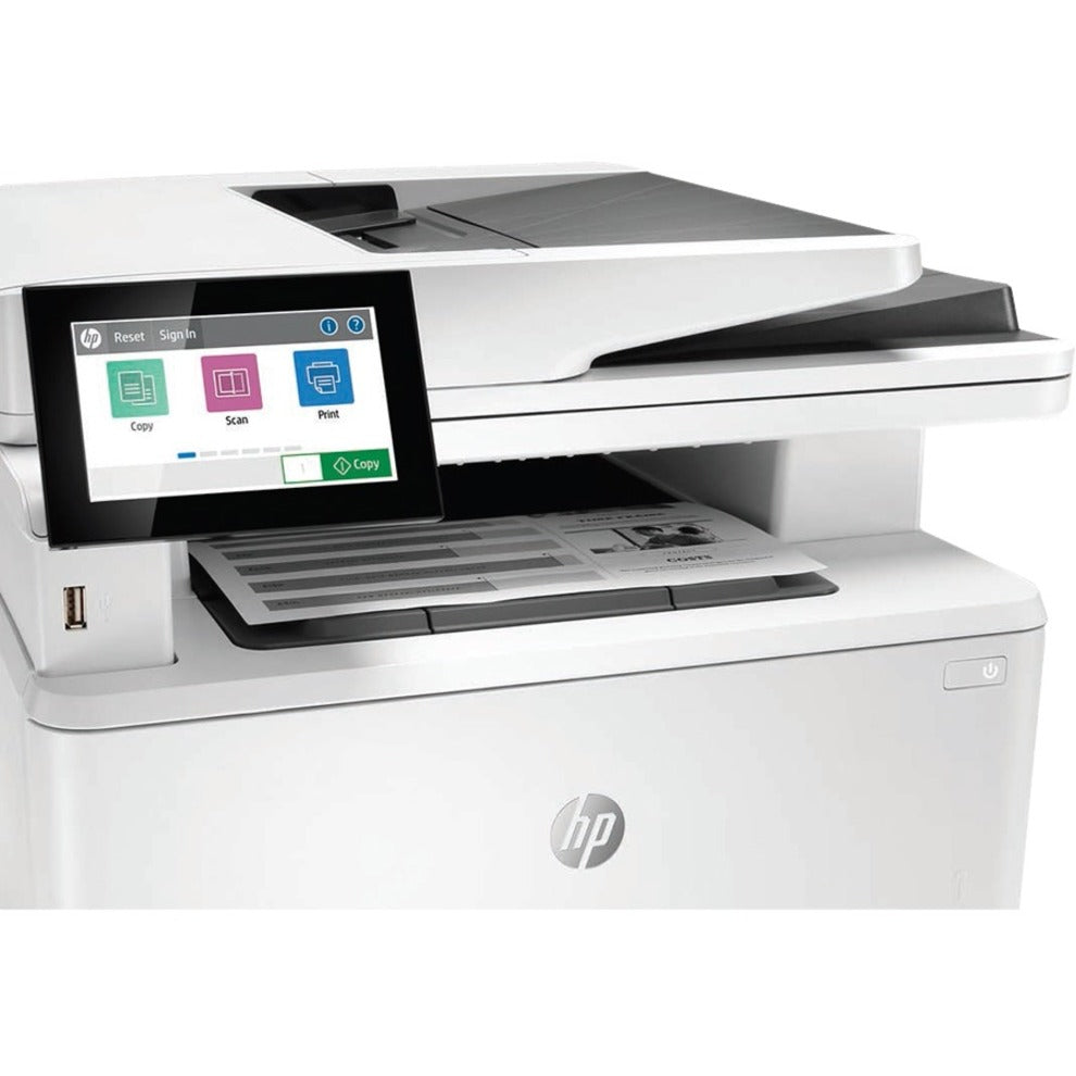 Close-up view of HP LaserJet M430f document handling system-alternate-image9