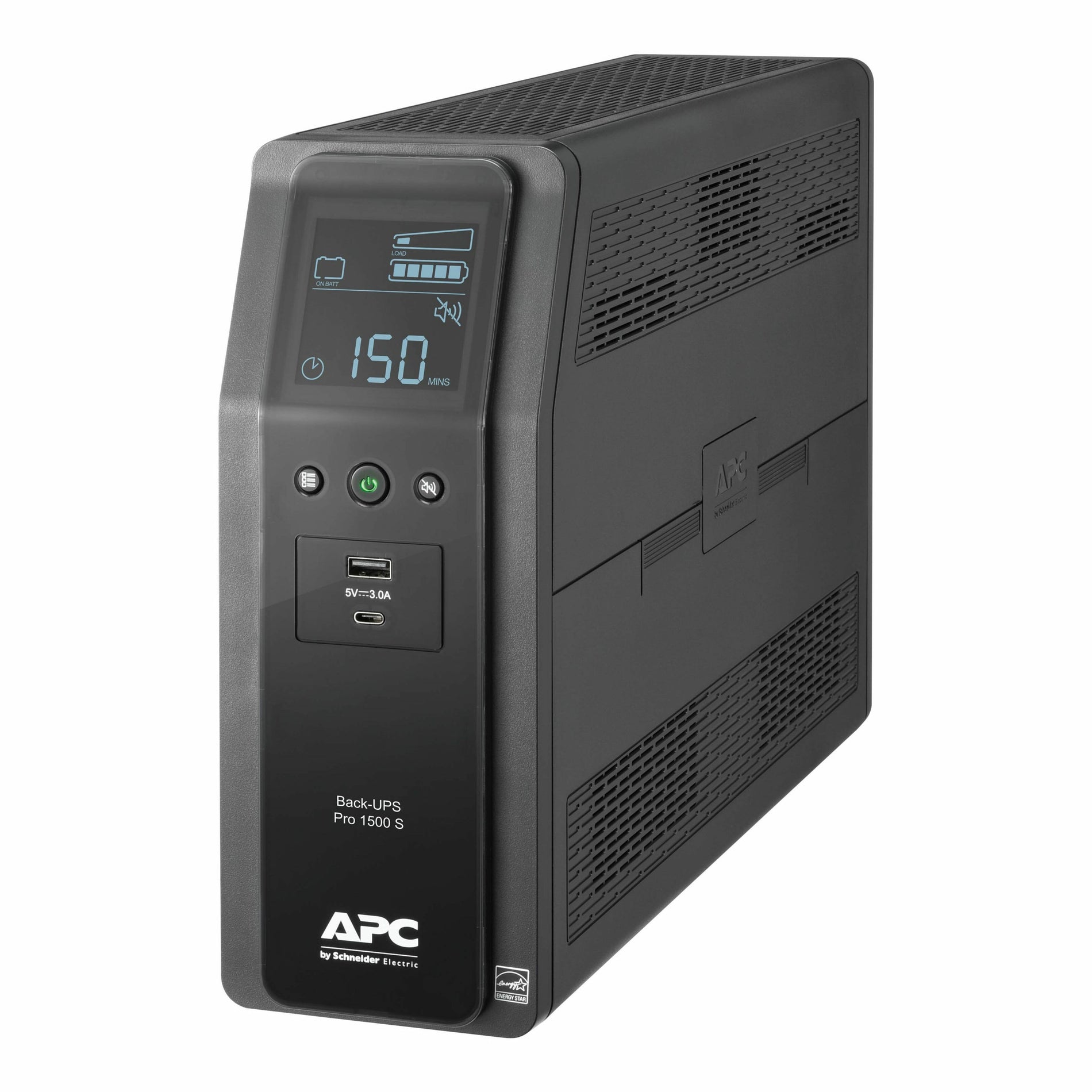 APC Back UPS PRO 1500VA Line Interactive Tower UPS (BR1500MS2)