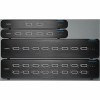 Multiple Belkin Secure KVM Switch models showing different port configurations-alternate-image7