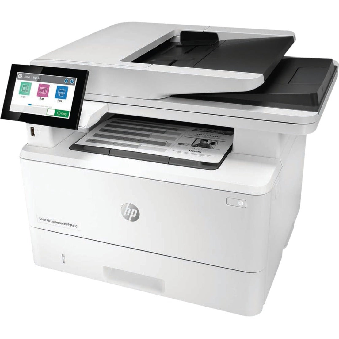 HP เลเซอร์เจ็ทเอนเตอร์ไพรส์ M430f เครื่องพิมพ์มัลติฟังก์ชันเลเซอร์ - ขาวดำ (3PZ55A#201)