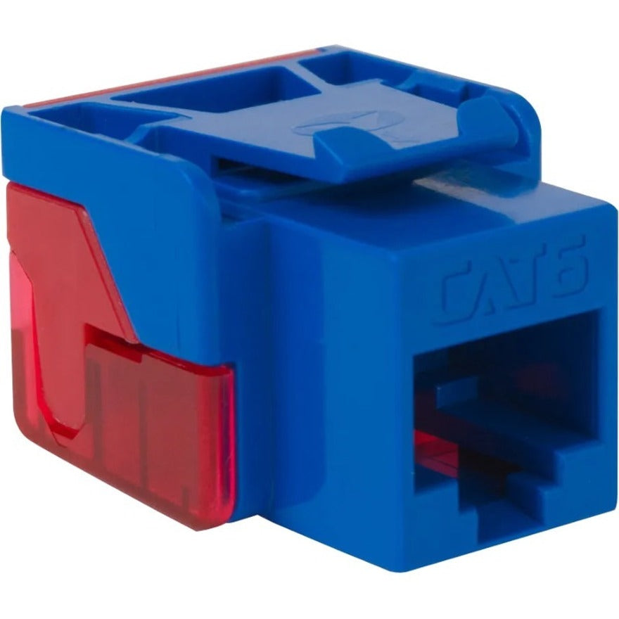 ICC Cat6 RJ45 Keystone Jack for EZ Style (IC107L6TBL)