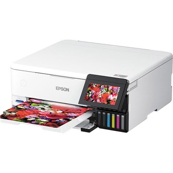 Epson - EcoTank&reg; Photo ET-8500 Wireless Color All-in-One Supertank Printer (C11CJ20201)