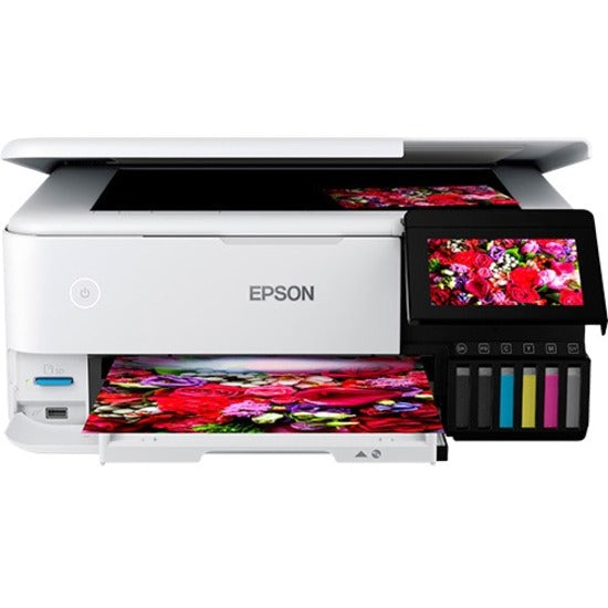 Epson - EcoTank&reg; Photo ET-8500 Wireless Color All-in-One Supertank Printer (C11CJ20201)