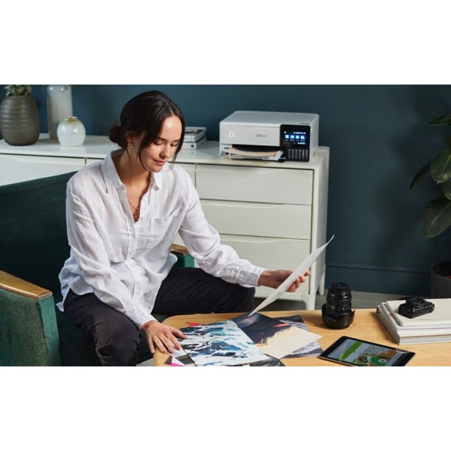 Epson - EcoTank&reg; Photo ET-8500 Wireless Color All-in-One Supertank Printer (C11CJ20201)