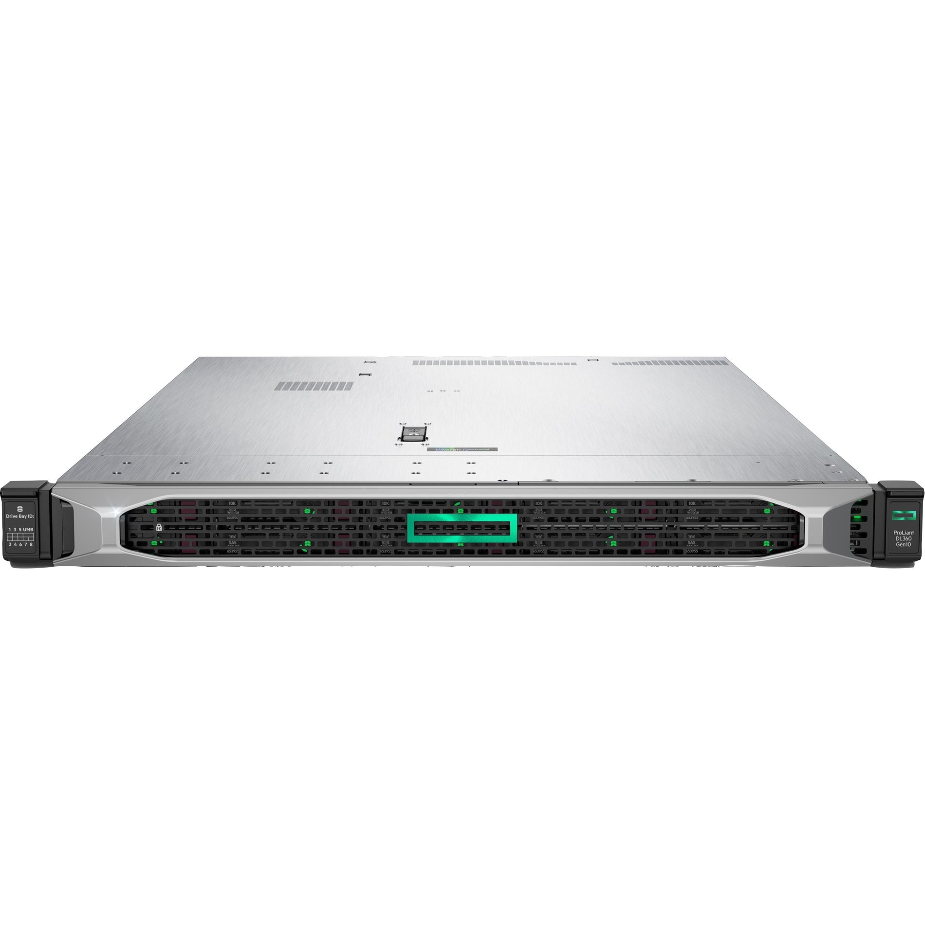 HPE E ProLiant DL360 G10 เซิร์ฟเวอร์แร็ค 1U - 1 x Intel Xeon Silver 4210R 2.40 GHz - RAM 32 GB - Serial ATA คอนโทรลเลอร์ SAS 12Gb/s (P40637-B21)