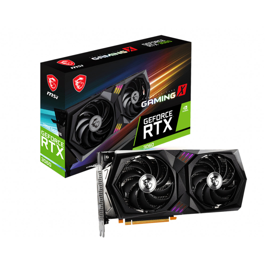 MSI NVIDIA GeForce RTX 3060 Graphic Card - 12 GB GDDR6 (G3060GX12)