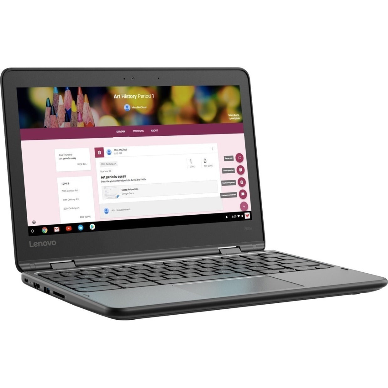 Lenovo 300E GEN2 CHROMEBOOK, INTEL N4020, 11.6H (81MB004EUS)