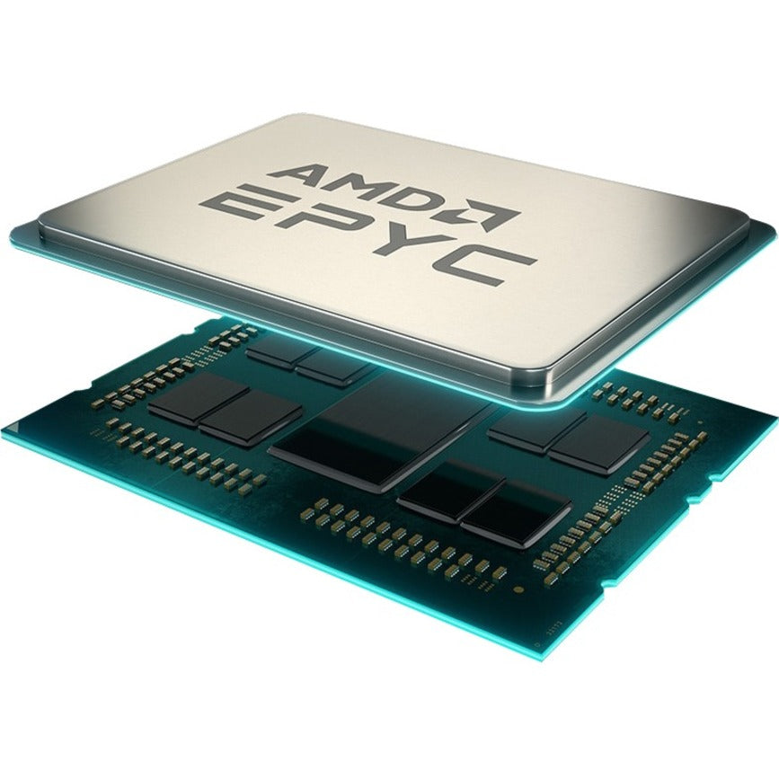 AMD 100-000000344 EPYC เทตราเฮกซาโคนา-core 7713 2GHz โปรเซสเซอร์ 64 คอร์ 225W TDP