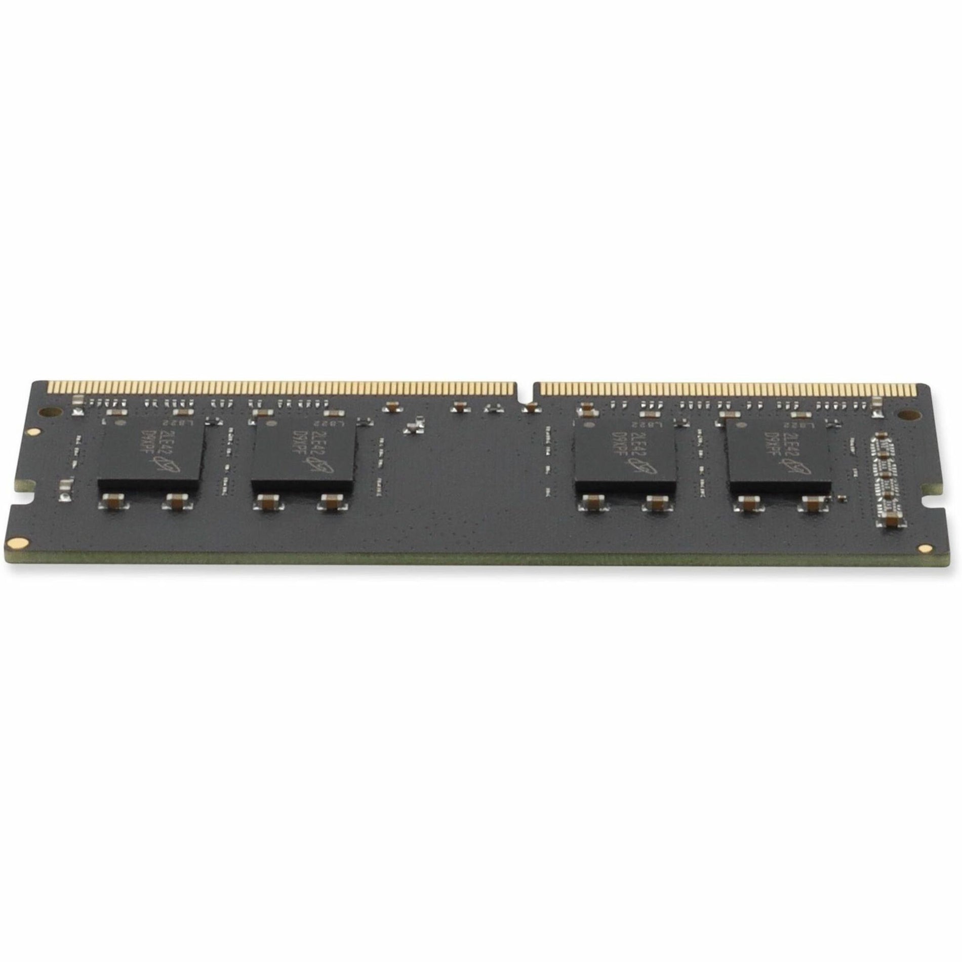 Front view of 16GB DDR4 SODIMM memory module showing integrated circuits and gold contacts-alternate-image1