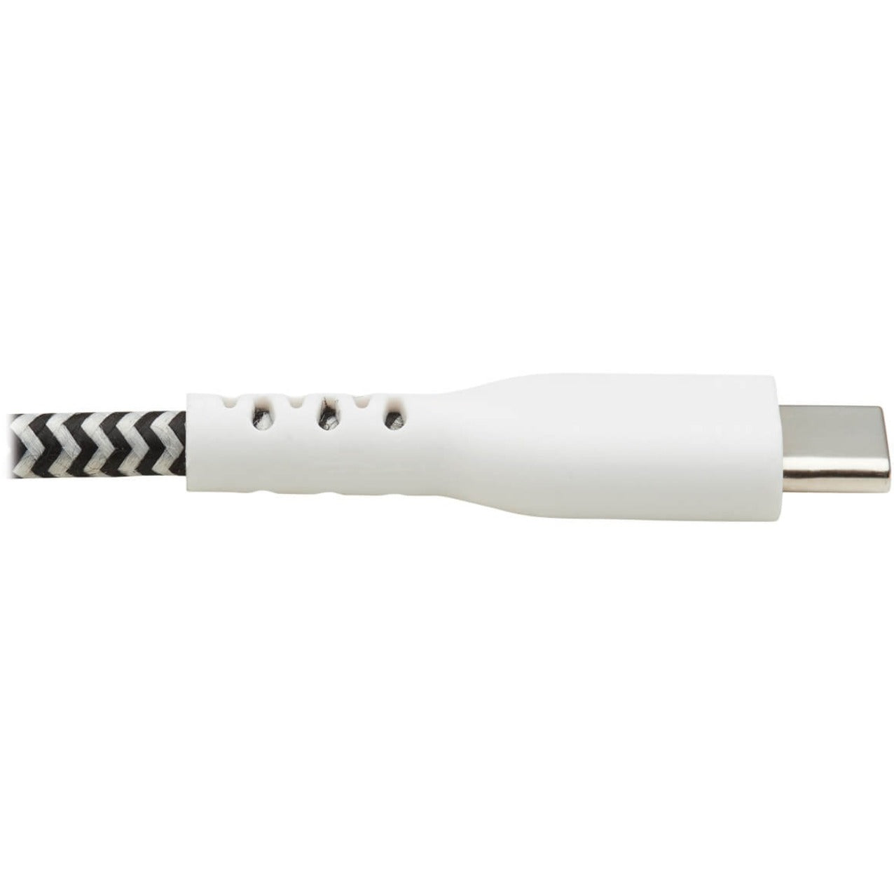 Side view of USB-C connector showing ergonomic design and strain relief-alternate-image5