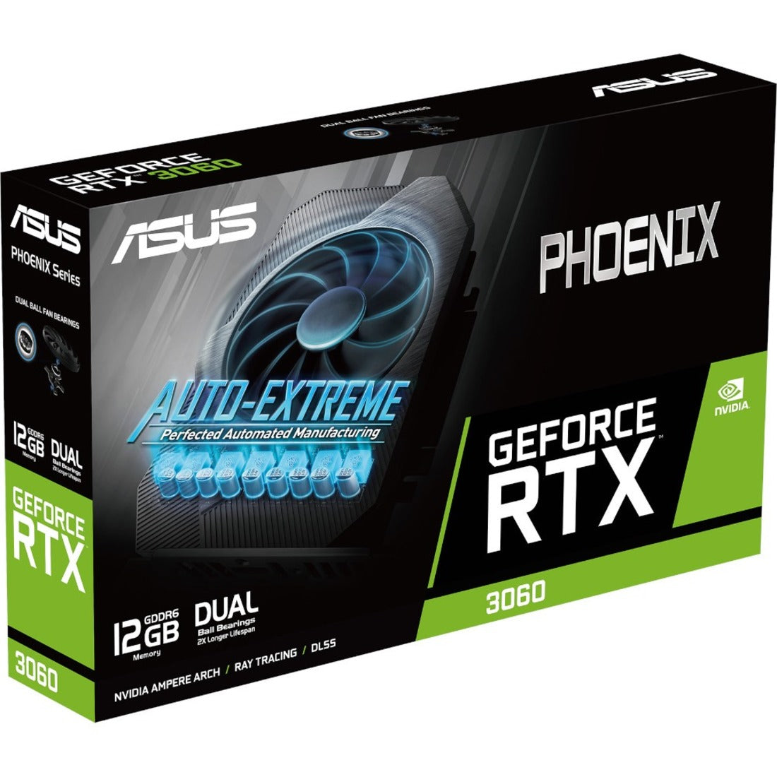 Asus NVIDIA GeForce RTX 3060 Graphic Card - 12 GB GDDR6 (PH-RTX3060-12G)