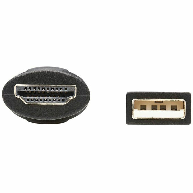 Close-up of HDMI and USB port specifications