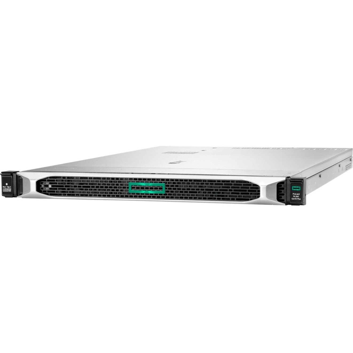 HPE E ProLiant DL360 G10 Plus 1U 机架服务器 - 1 x 英特尔至强银牌 4314 2.40 GHz - 32 GB 内存 - 12Gb/s SAS 控制器 (P39883-B21)