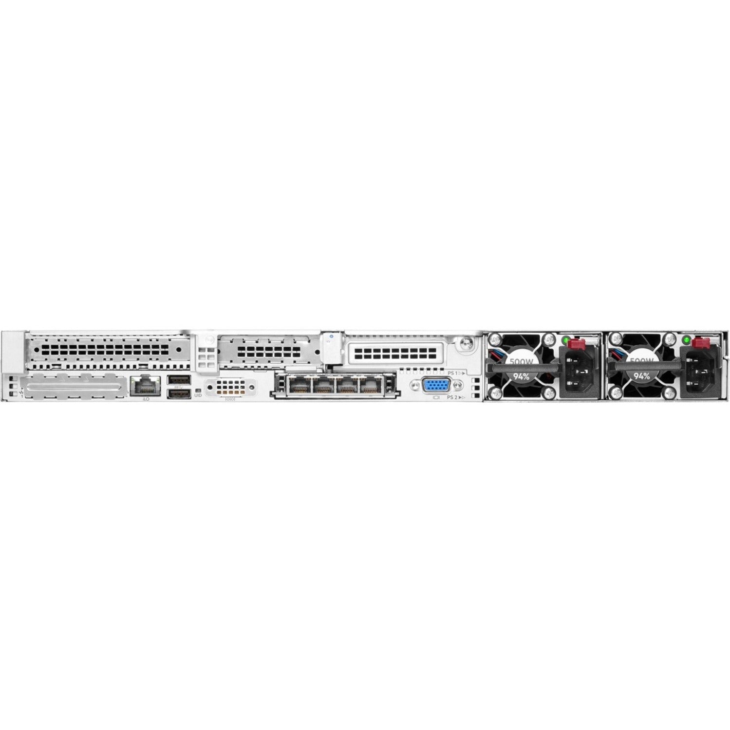 خادم HPE E ProLiant DL360 G10 Plus بسعة 1U - 1 x معالج Intel Xeon Silver 4314 بتردد 2.40 جيجاهرتز - 32 جيجابايت ذاكرة وصول عشوائي - وحدة تحكم SAS بسرعة 12 Gb/s (P39883-B21)