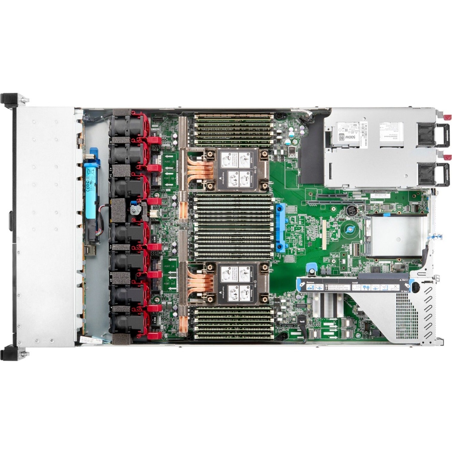 HPE E ProLiant DL360 G10 Plus 1U 机架服务器 - 1 x 英特尔至强银牌 4314 2.40 GHz - 32 GB 内存 - 12Gb/s SAS 控制器 (P39883-B21)