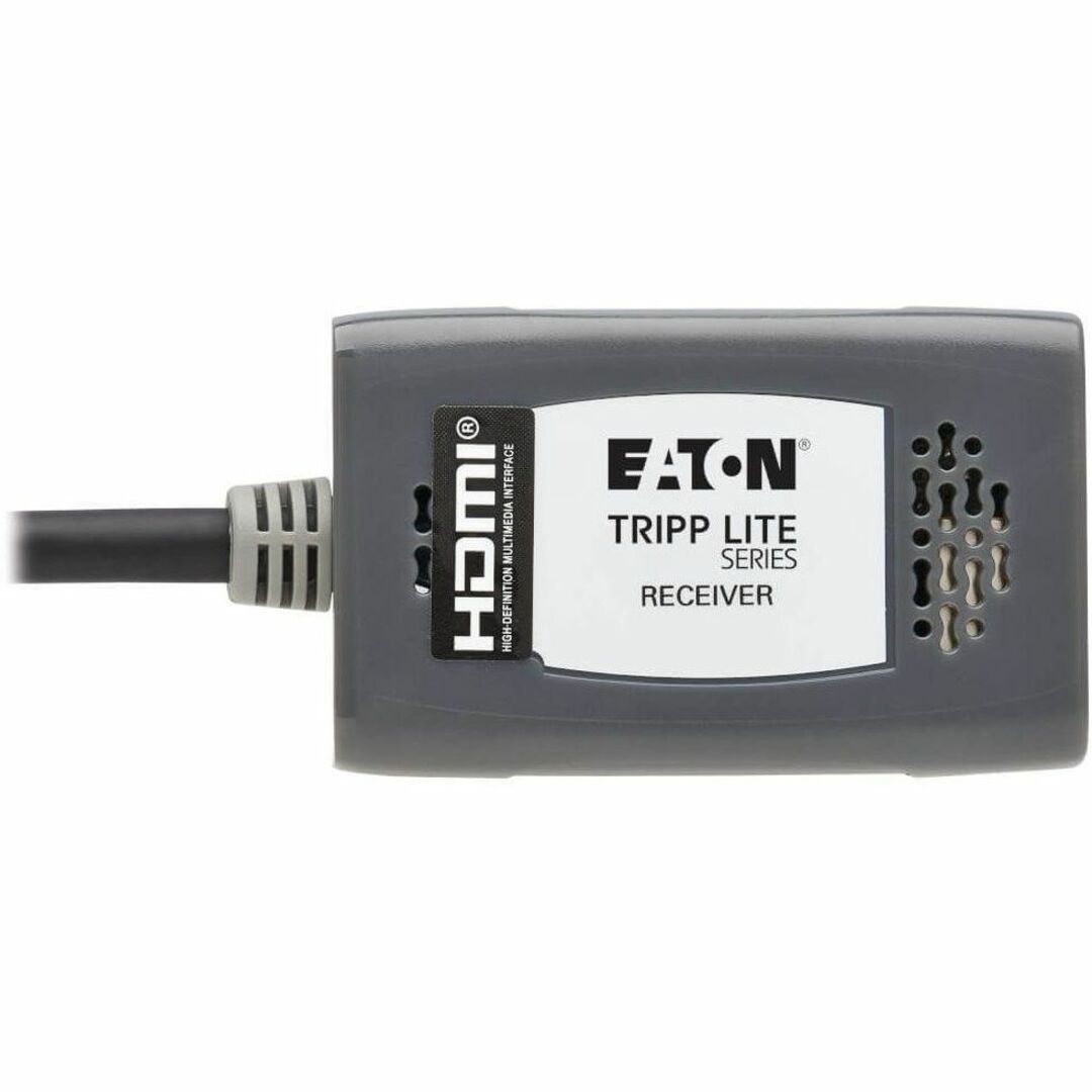 Top view of Tripp Lite receiver showing product branding and construction-alternate-image4