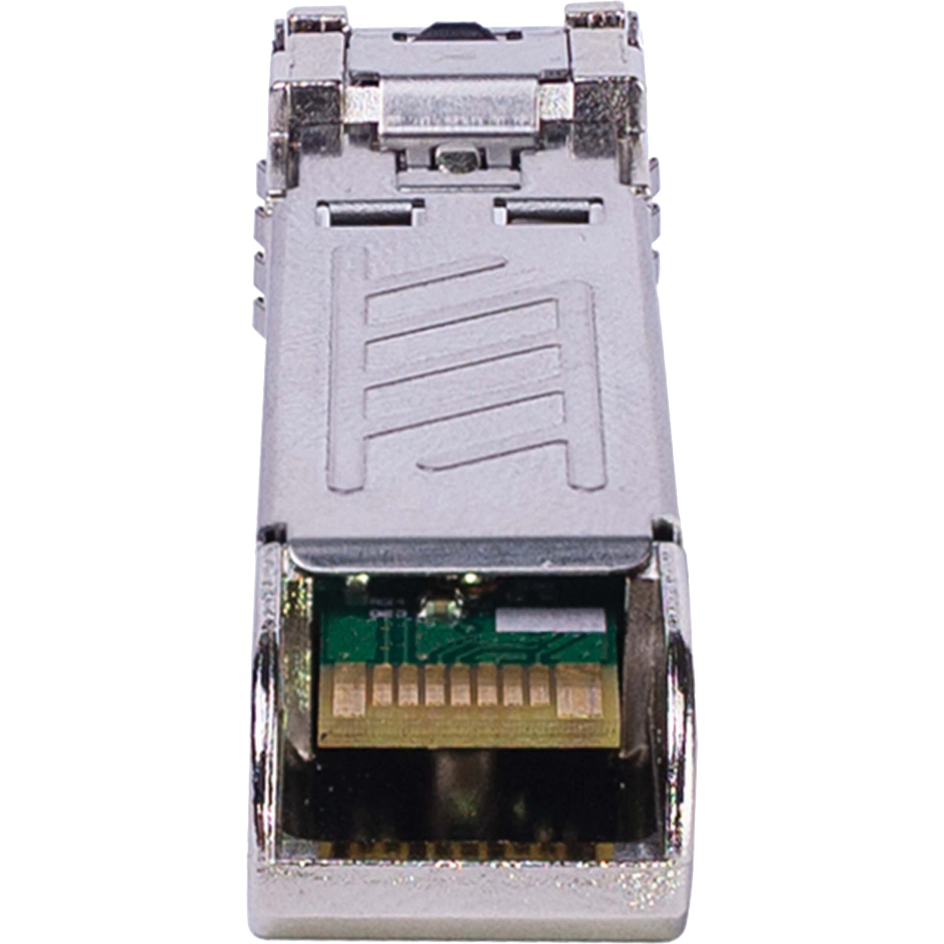 Internal view of SFP module showing circuit board and connections-alternate-image6