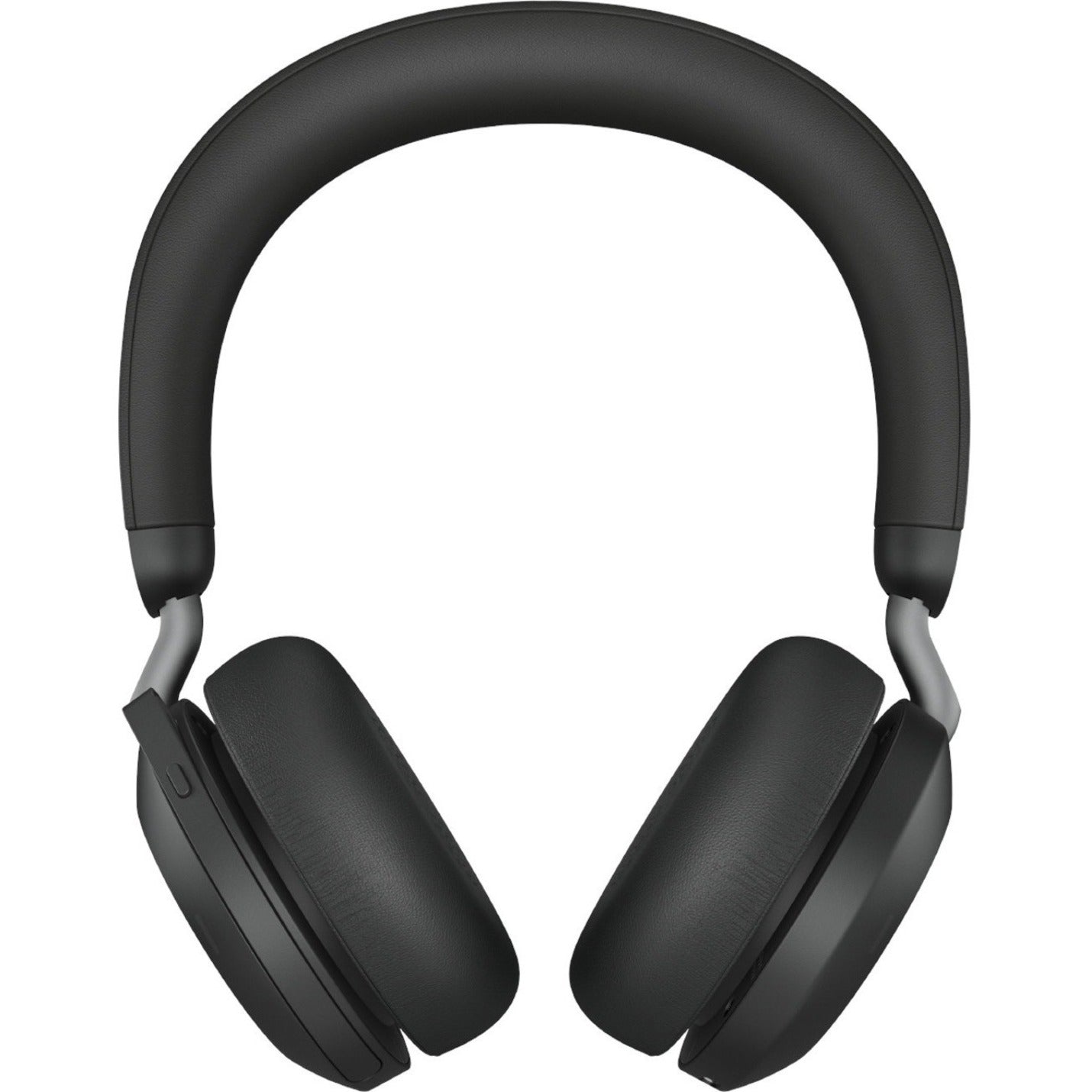 Jabra Evolve2 75 Wireless On-ear Stereo Headset - USB-C - Unified Communication - With Charging Stand - Black - Binaural - Ear-cup - 3000 cm - Bluetooth - 20 Hz to 20 kHz - MEMS Technology Microphone - Noise Cancelling (27599-989-889)