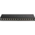 Front view of D-Link DGS-1016S 16-port Gigabit Desktop Switch showing all network ports and power indicator-alternate-image1