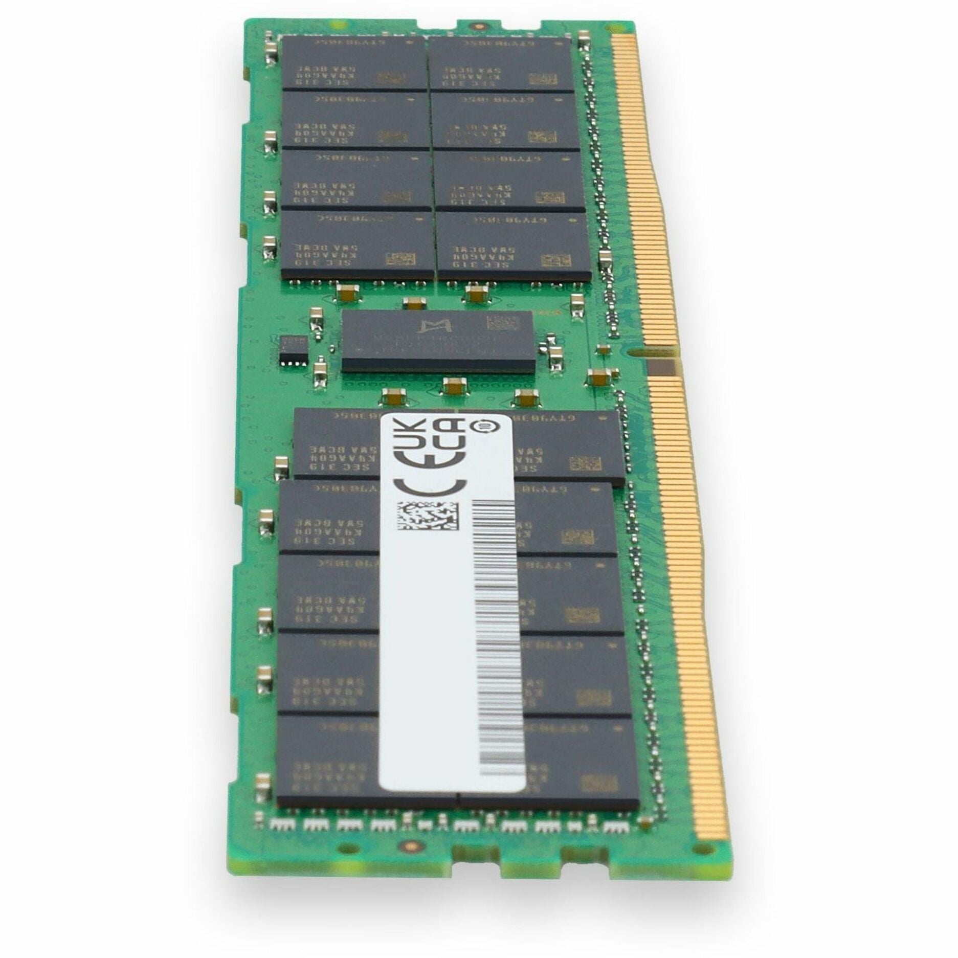 Detailed close-up of DDR4 memory module showing precise engineering and component quality-alternate-image7