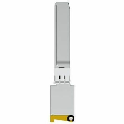 Side profile view of NETGEAR AXM765-20000S SFP+ module showing release mechanism-alternate-image3