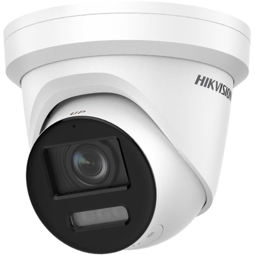 Hikvision ColorVu DS-2CD2387G2-LSU/SL 8 Megapixel Outdoor 4K Network Camera - Color - Turret - White (DS-2CD2387G2-LSU/SL 4MM)