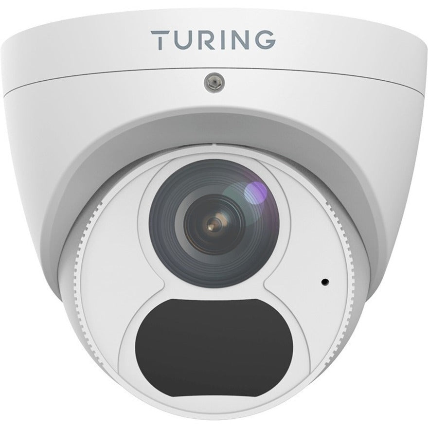 Turing Video 4MP TURRET 2.8MM LWLIGHT MIC IP67 HUMAN VEHCL AI (TP-MED4M28)