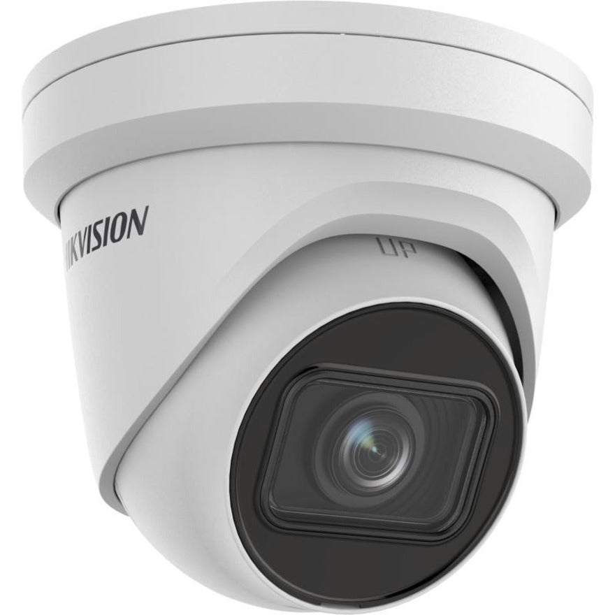 Side angle view of Hikvision turret camera highlighting compact design and professional build quality-alternate-image3