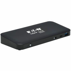 محطة إرساء ترِب لايت U442-DOCK8-BINT، ثلاث شاشات عرض، 4K 60 هرتز HDMI/DisplayPort، USB 3.2 جين 2، هاب USB-A/USB-C، GbE، شحن PD بقوة 85 واط