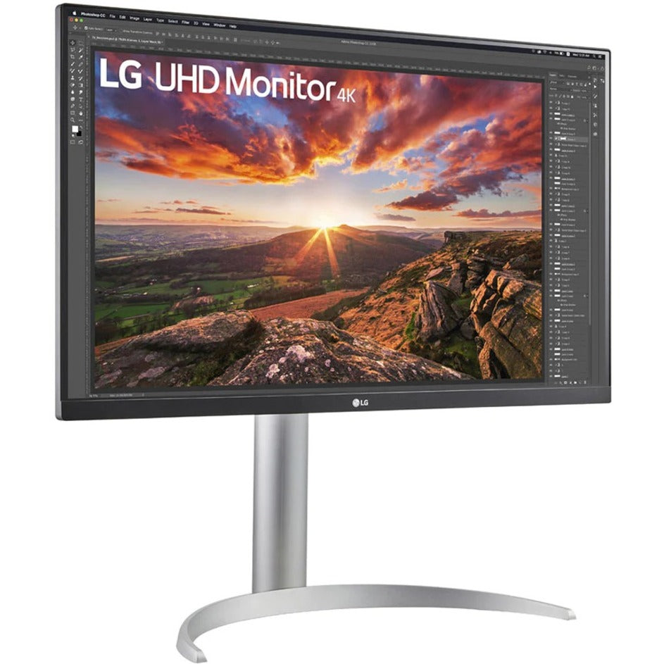 LG UltraFine 27UP850N-W 27" คลาส 4K UHD LCD จอภาพ - 16:9