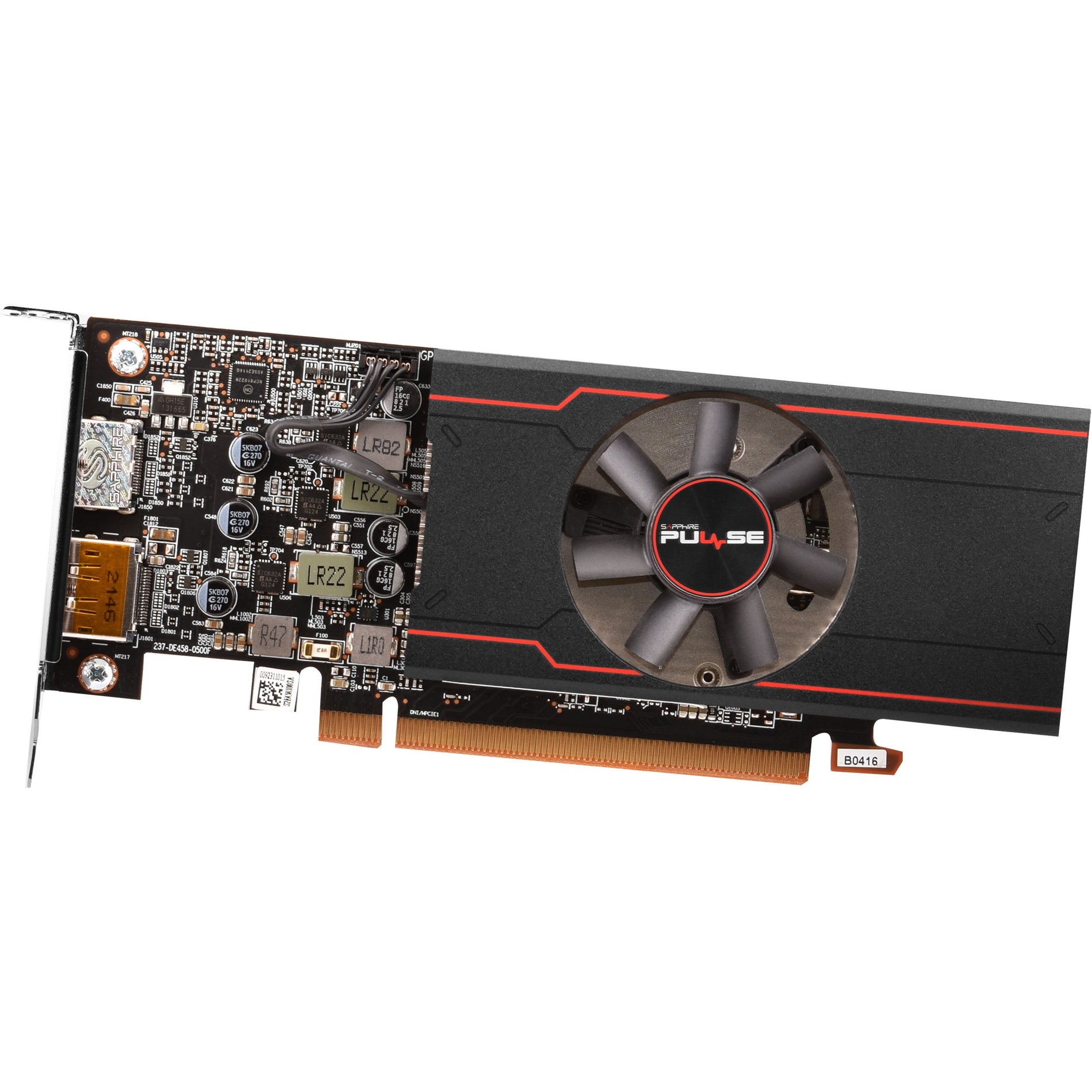 Sapphire PULSE AMD RX 6400 GAMING 4GB GDDR6 HDMI / DP LP