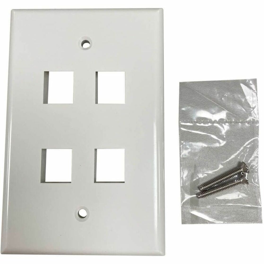 Wall plate with included mounting hardware and screws-alternate-image5