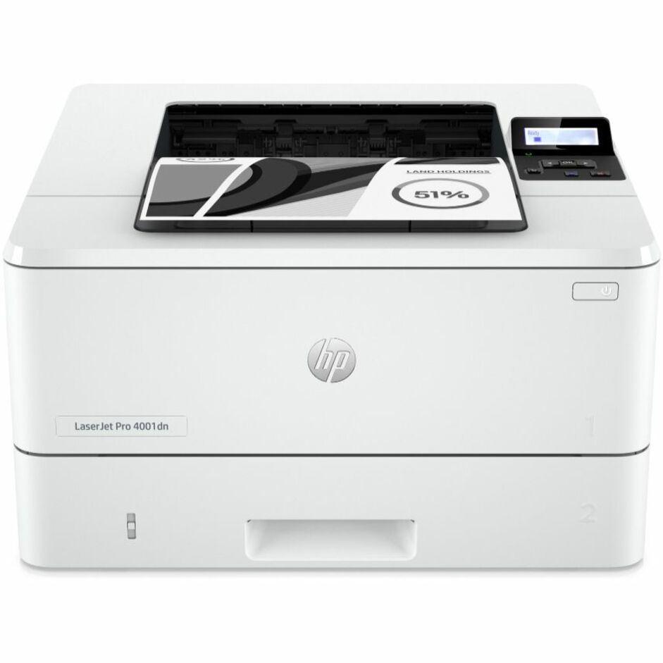 HP LaserJet Pro 4001 4001dn Desktop Wired Laser Printer - Monochrome (2Z600F#BGJ)