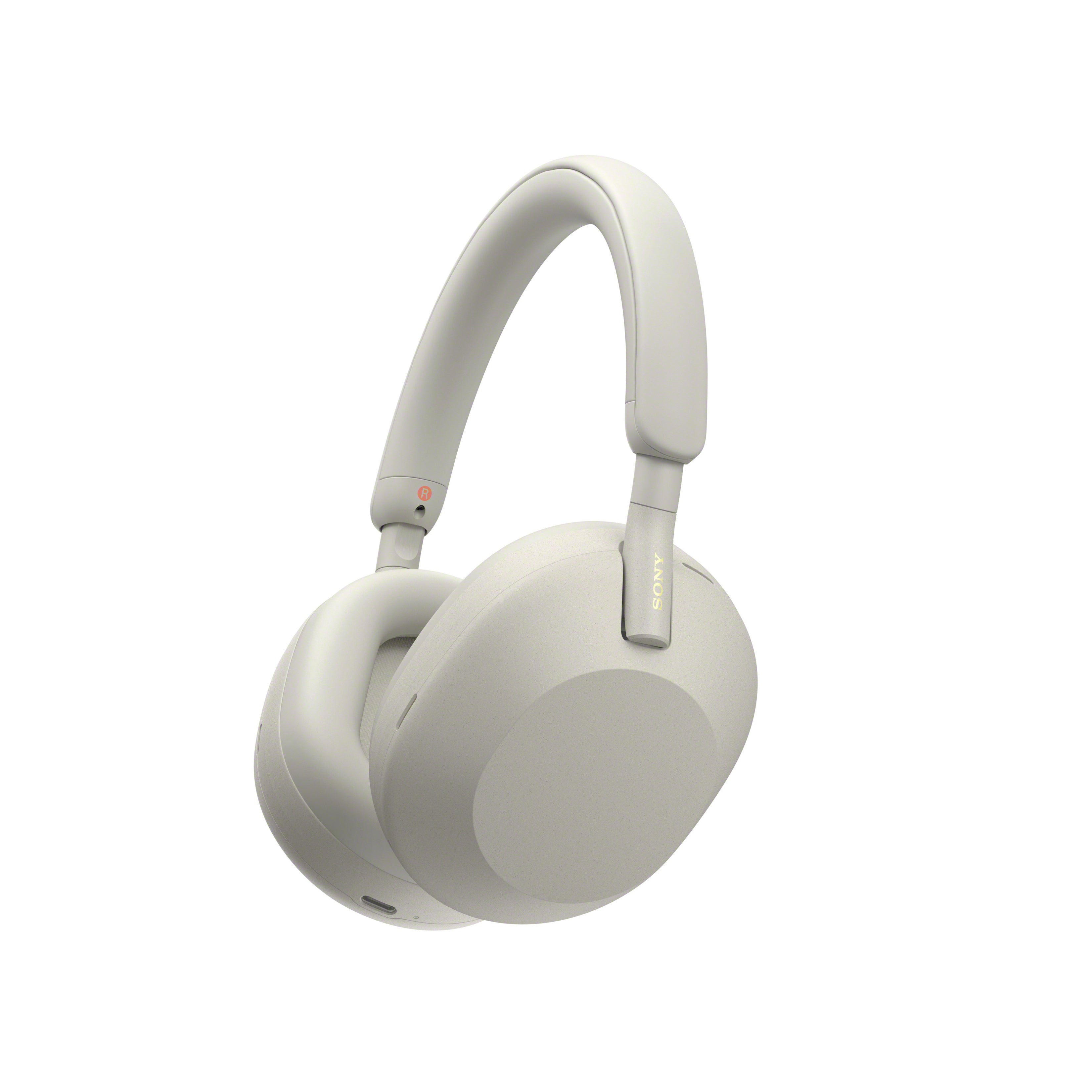 Sony WH-1000XM5 Wireless Noise Canceling Headphones, Bluetooth 5.2, 8 Microphones, Industry-Leading ANC, Over-Ear, 40kHz Hi-Res Audio, Touch Controls, Silver - WH1000XM5/S (1 Year Warranty)