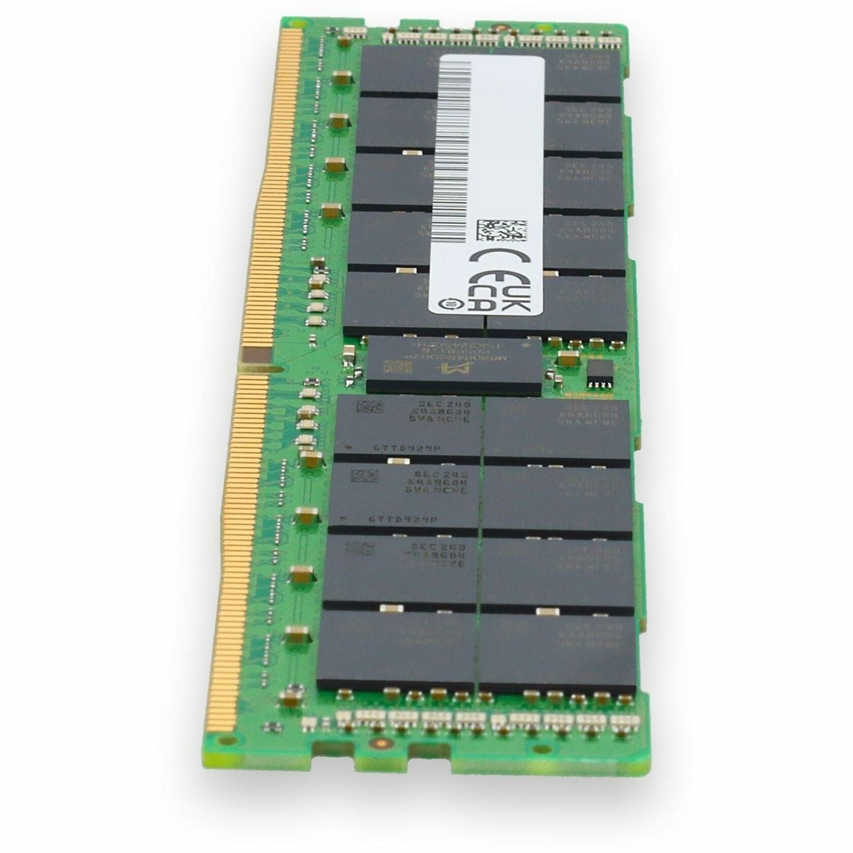 Top-down perspective of server memory module showing component arrangement-alternate-image4