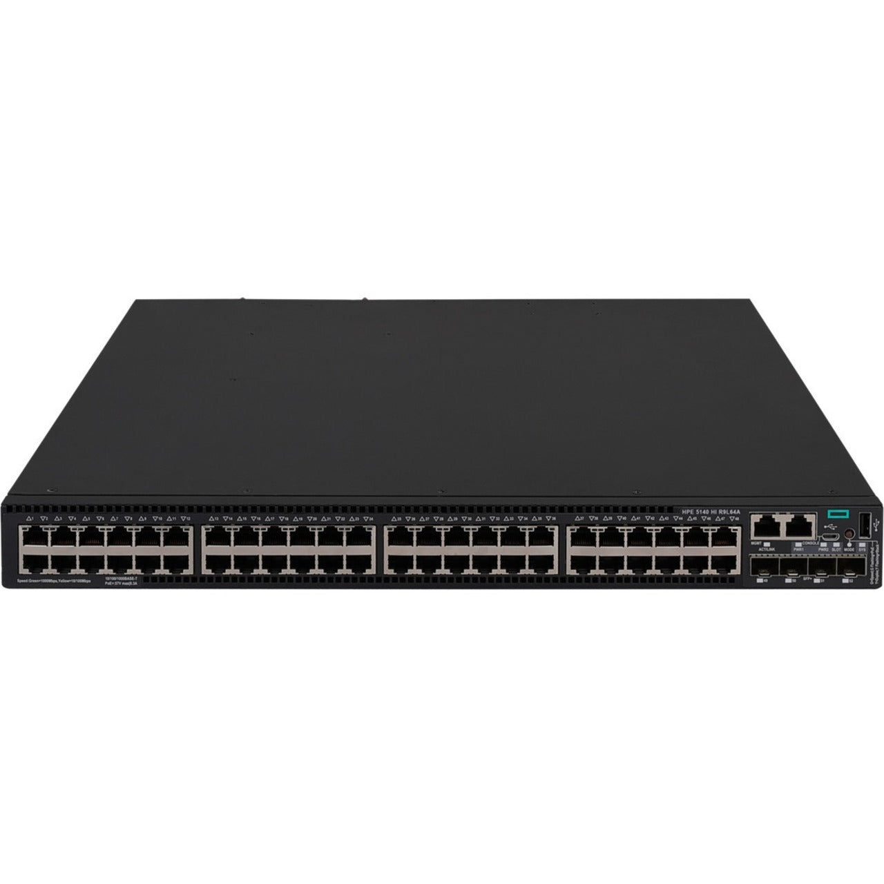 HPE E FlexNetwork 5140 48G PoE+ 4SFP+ HI Switch (R9L64A)