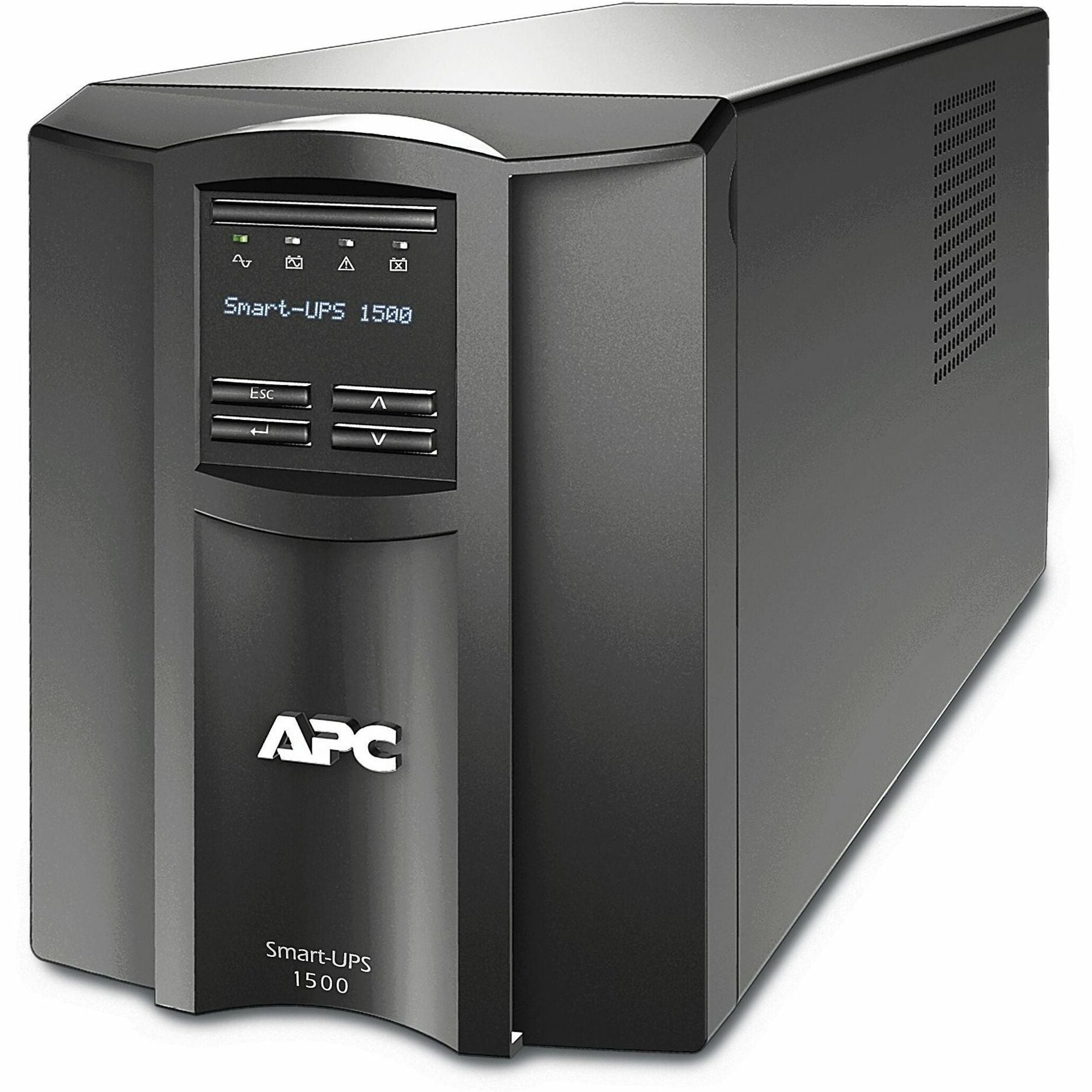 APC Smart-UPS Line-interactive UPS, 1.5kVA 120V Rack Mount Shipboard, 8 NEMA Outlets, Sine Wave, Network Protection, USB Port, TAA Compliant - SMT1500X93 (3 Year Warranty)