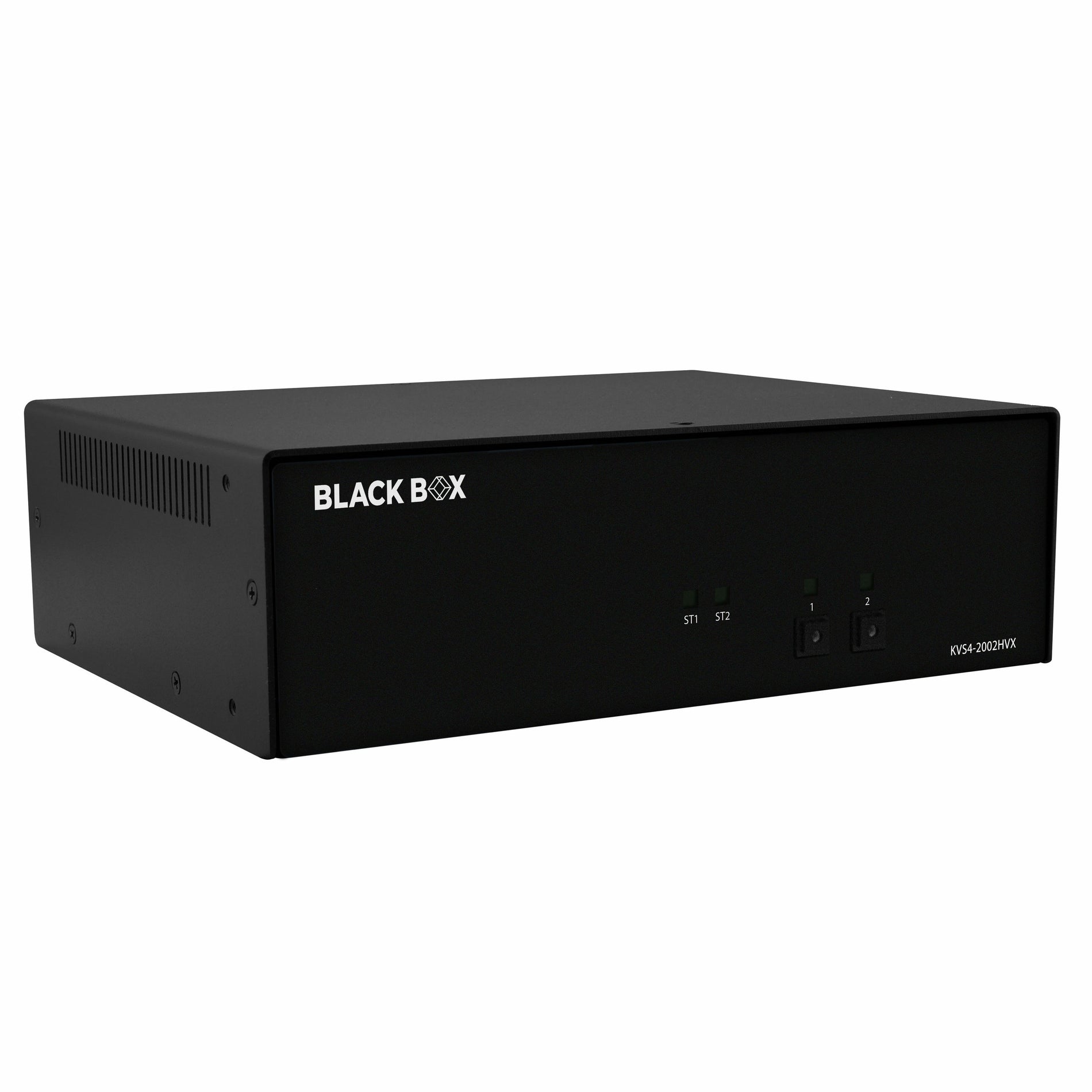 Boîte Noire KVS4-2002HVX Connecteur Flexport 4K (jusqu'à 3840x2160) Audio USB Support CAC Commutateur KVM Sécurisé